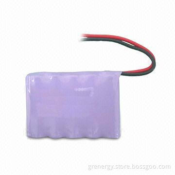 6V NiMH Battery Pack for R/C Products, with Nominal Capacity of 1,200mAh